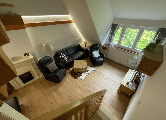 Galeriewohnung Schwarzwaldschick mit hochwertiger Ausstattung 