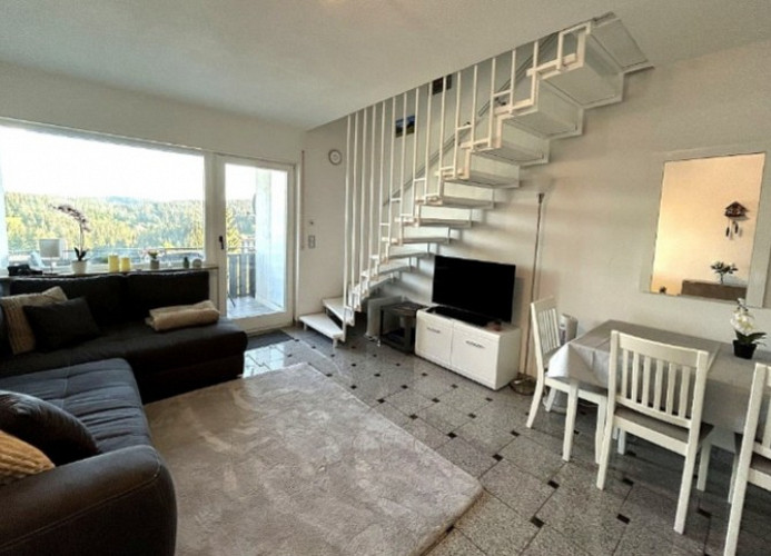 Ferienwohnung Schwarzwaldtraum – Maisonette mit zwei Terrassen & Panoramabalkon im Schwarzwald