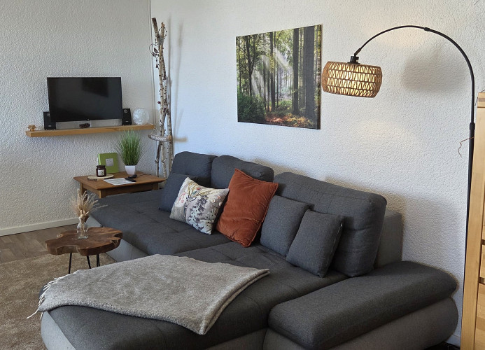 Ferienwohnung Naturverliebt im Schwarzwald - mit Sauna und Panoramabalkon, direkt an Skipiste und Wanderwegen