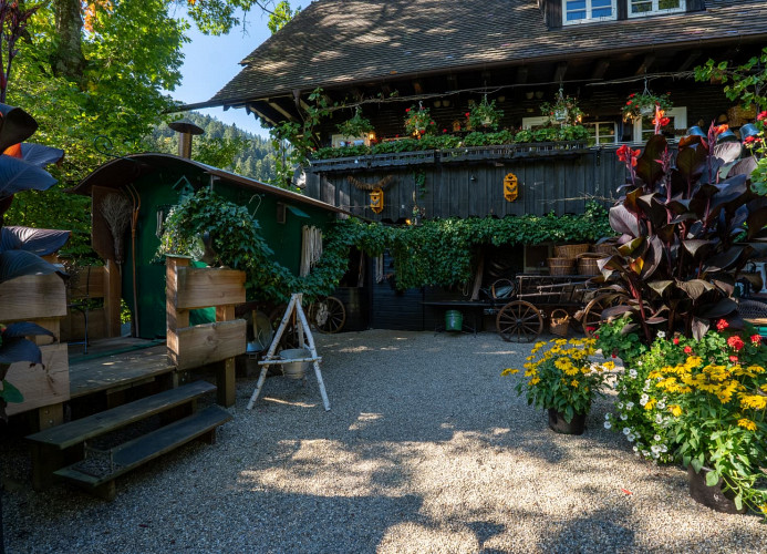 Schwarzwaldhaus Wolftal – Historisches Jagdanwesen, Park und Wildbach im Schwarzwald