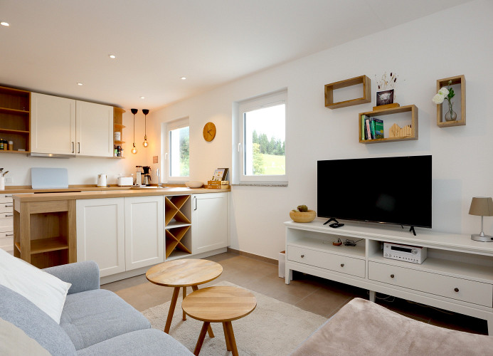 Ferienwohnung Schönwaldblick - 2 große Balkone mit traumhafter Sicht - barrierefrei - Mein SWH