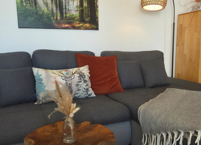 Ferienwohnung Naturverliebt im Schwarzwald - mit Sauna und Panoramabalkon, direkt an Skipiste und Wanderwegen