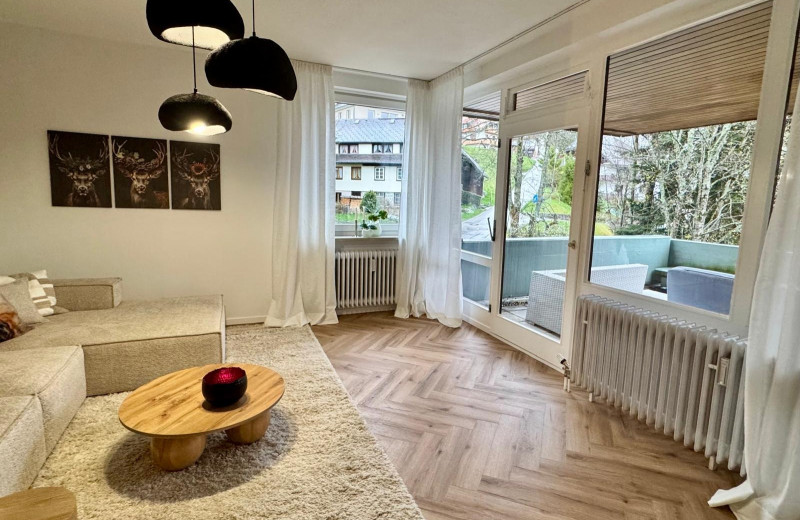 Todtie-Lounge mit Balkon und Bergblick in Todtnauberg – Mein SWH