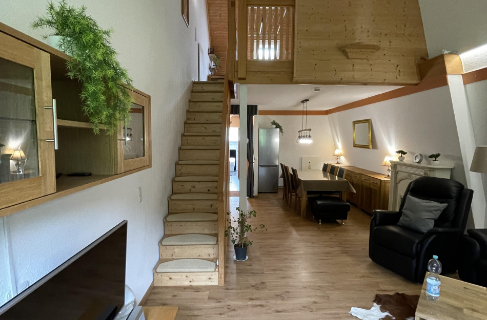 Galeriewohnung Schwarzwaldschick mit hochwertiger Ausstattung 