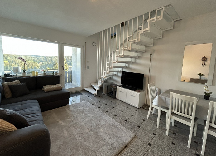 Ferienwohnung „Schwarzwaldtraum' – Maisonette mit zwei Terrassen & Panoramabalkon im Schwarzwald
