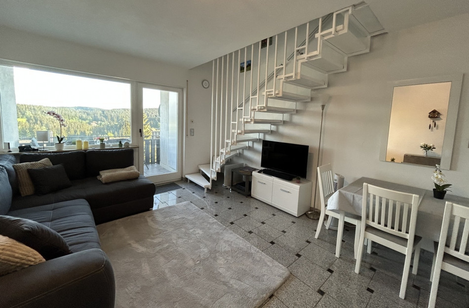 Ferienwohnung „Schwarzwaldtraum' – Maisonette mit zwei Terrassen & Panoramabalkon im Schwarzwald