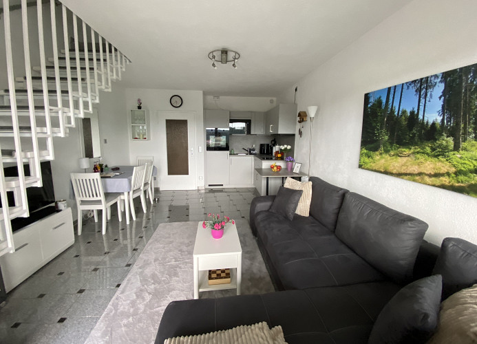 Ferienwohnung Schwarzwaldtraum – Maisonette mit zwei Terrassen & Panoramabalkon im Schwarzwald